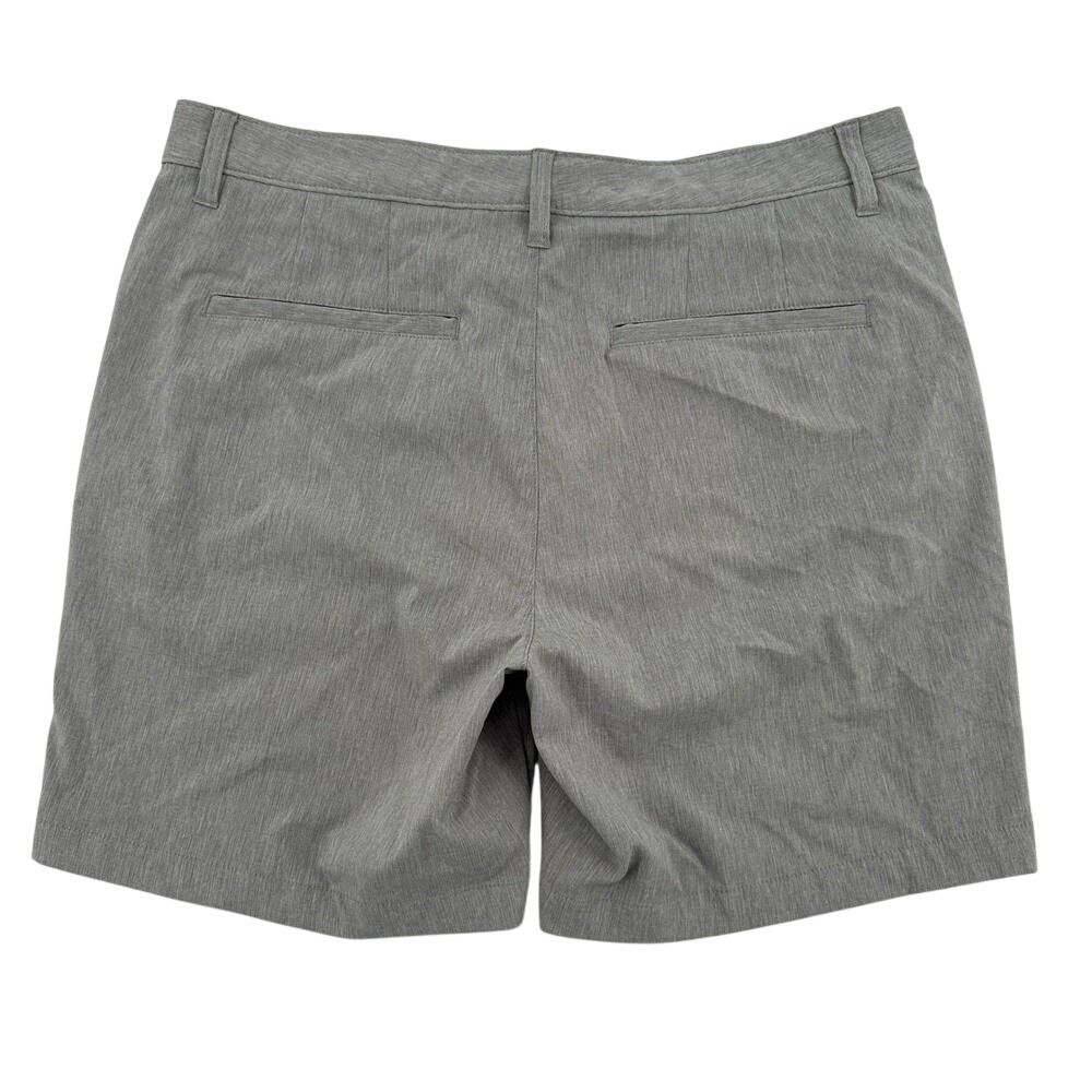 RYE by Hawker Rye Men Size 34 Grey Heathered Performance Stretch Shorts Outdoors